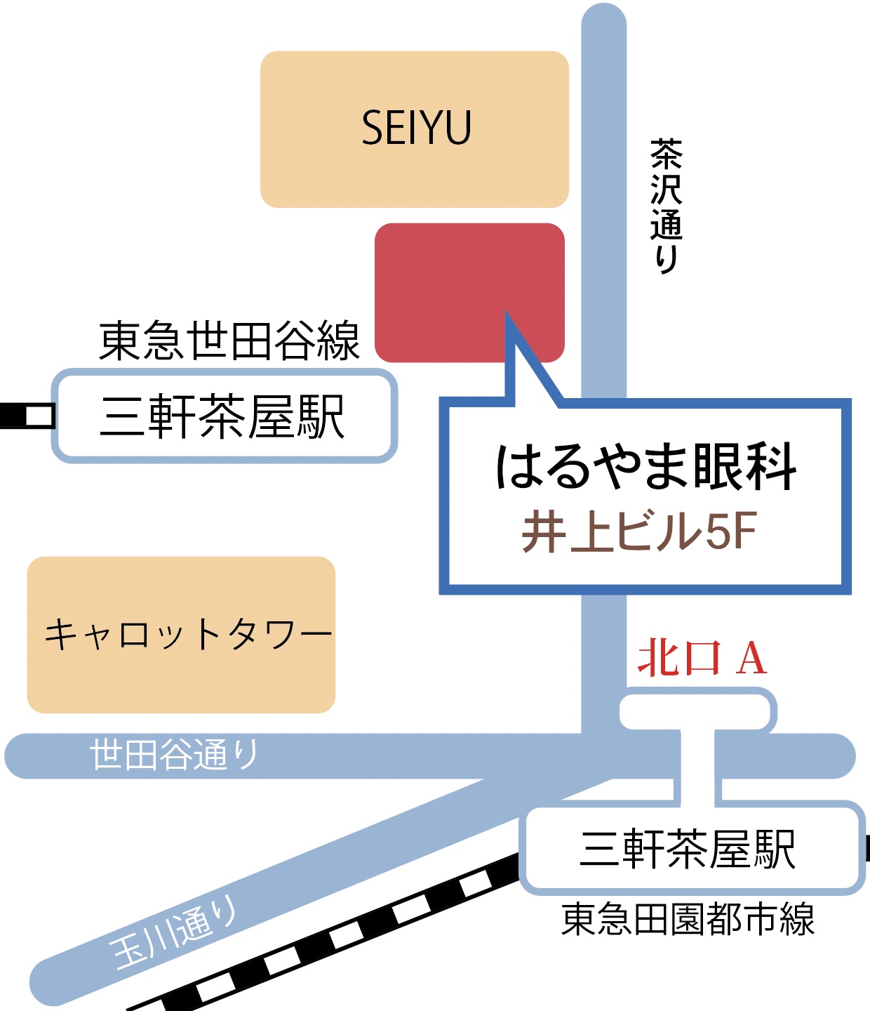 三軒茶屋はるやま眼科